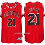 Camiseta Chicago Bulls Jimmy Butler #21 Rojo